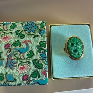 Avon Bird of Paradise ring with box